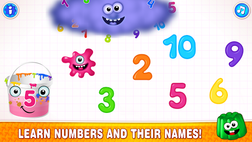 Learning numbers for kids! - عکس بازی موبایلی اندروید