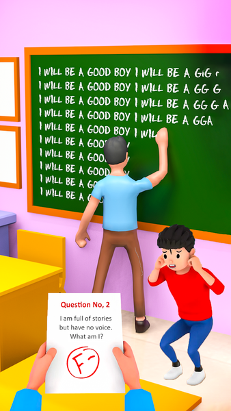 Pass or Fail Teacher Game - عکس بازی موبایلی اندروید