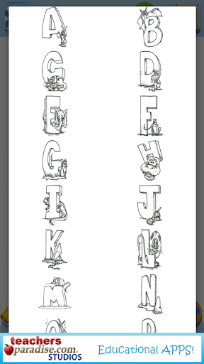۱۲۳s ABCs Kids Coloring Book - عکس بازی موبایلی اندروید