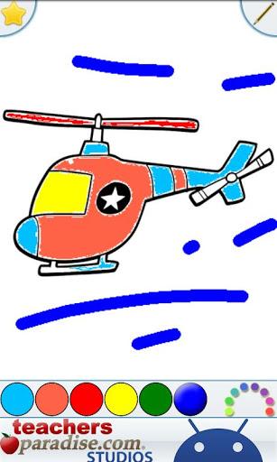 Airplanes & Jets Coloring Book - عکس بازی موبایلی اندروید