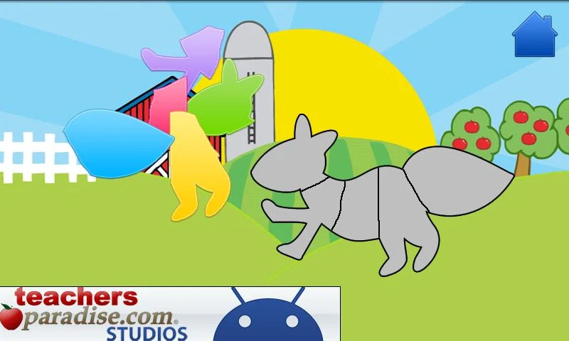 Animals! Shape Puzzles - Image screenshot of android app