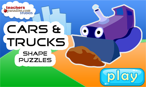 Cars & Trucks Puzzle Game - Gameplay image of android game