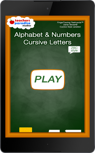 123s ABCs Cursive writing-ZBC - عکس بازی موبایلی اندروید