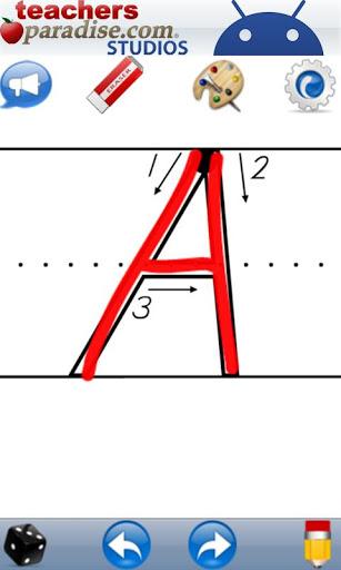 123s ABCs Kids Handwriting DNP - Gameplay image of android game