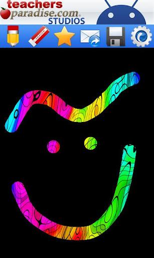 ArtGlow Draw Magic Neon Paint - Gameplay image of android game