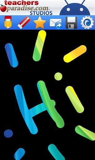 ArtGlow Draw Magic Neon Paint - Gameplay image of android game