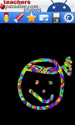 ArtGlow Draw Magic Neon Paint - Gameplay image of android game