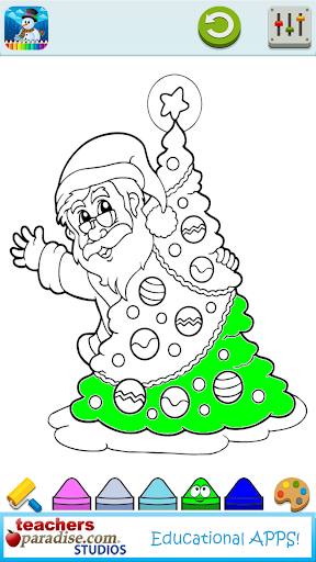 Kids Christmas Coloring Pages - عکس بازی موبایلی اندروید