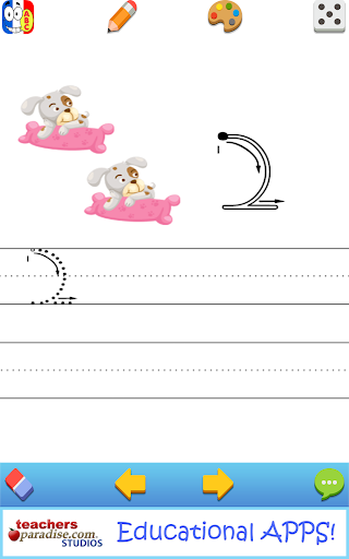 French for Kids Learn & Write - Gameplay image of android game