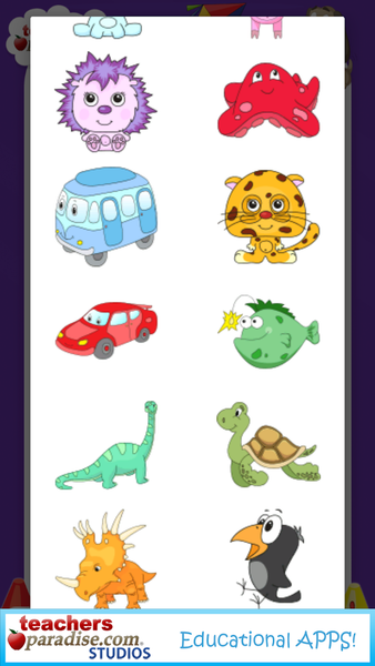 Kids Math Paint by Number Game - Gameplay image of android game