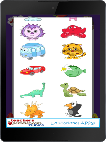 Kids Math Paint by Number Game - Gameplay image of android game