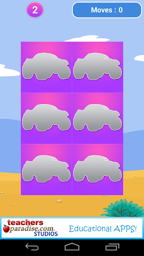 Game for Kids: Kids Match Cars - Gameplay image of android game