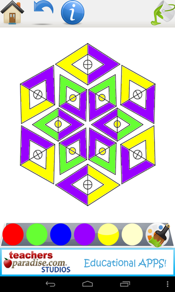 Adult Coloring Books: Mandalas - Image screenshot of android app