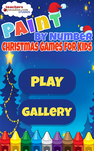 Paint By Number Christmas Game - Gameplay image of android game