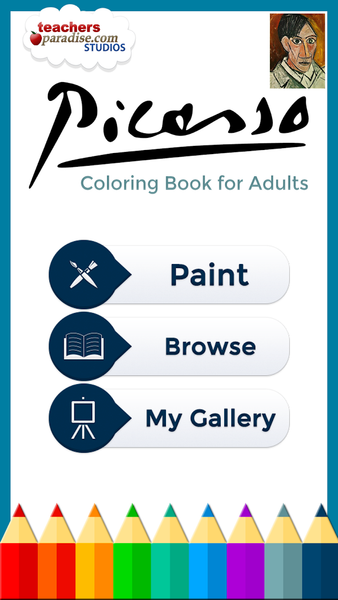 Picasso: Coloring for Adults - Image screenshot of android app