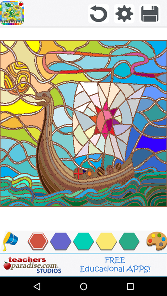 Stained Glass Coloring Book - عکس برنامه موبایلی اندروید