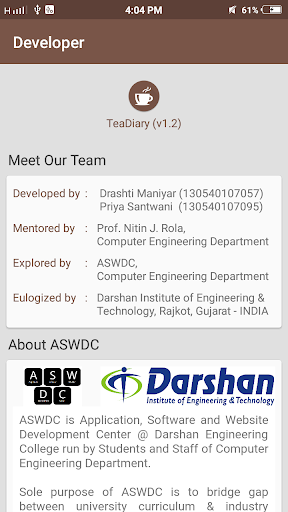Tea Diary - Image screenshot of android app