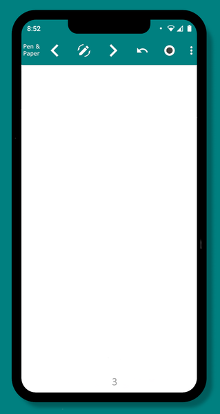 Pen & Paper : handwrite notes - Image screenshot of android app
