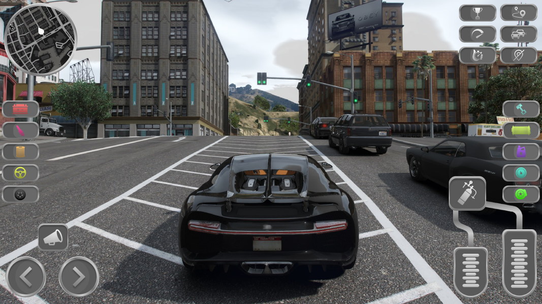 Drive Bugatti: Chiron Supercar - Gameplay image of android game