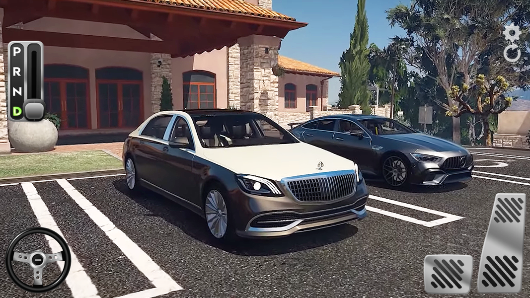 Maybach Driver: Mercedes Taxi - Gameplay image of android game