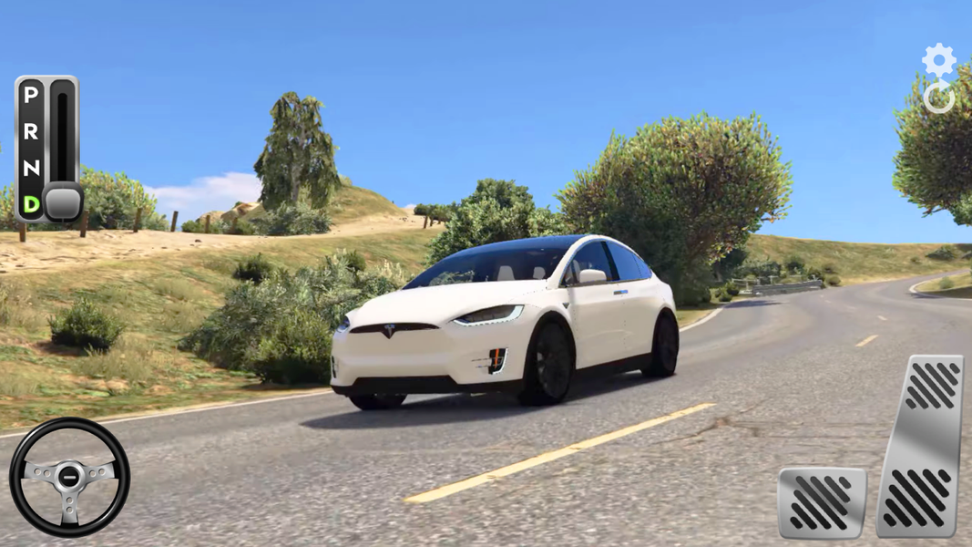 Electric SUV Tesla Model X - عکس بازی موبایلی اندروید