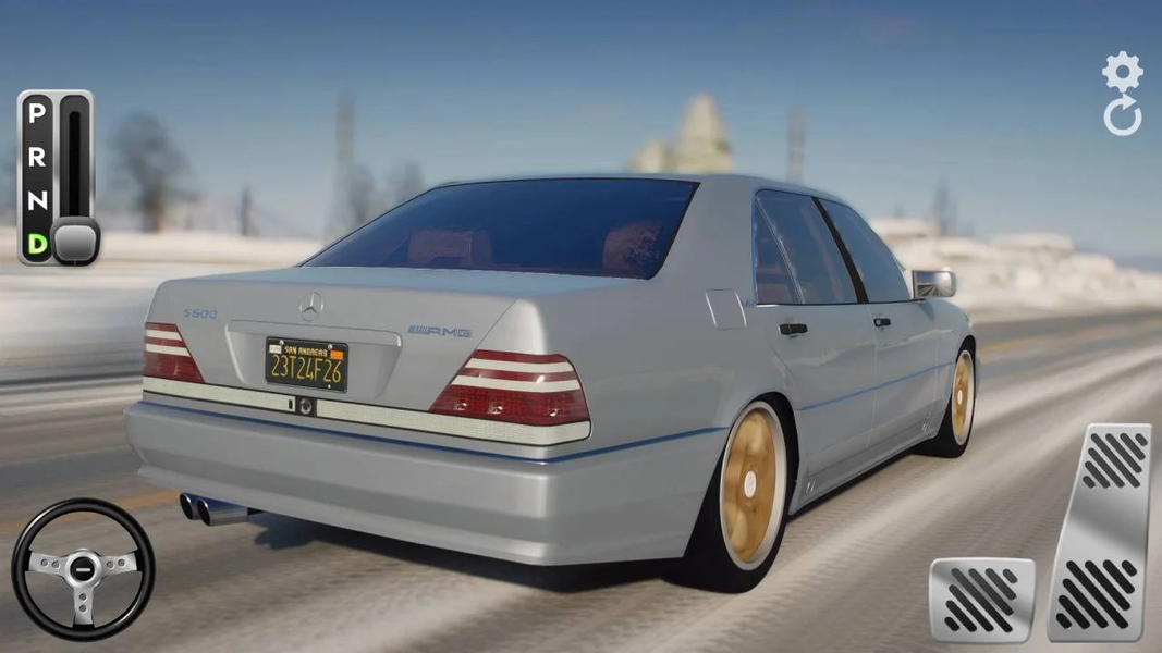 Benz S۶۰۰ W۱۴۰ : Crime Rider - عکس بازی موبایلی اندروید