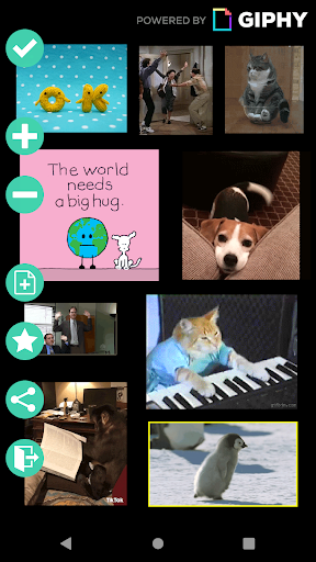 GIF Mosaic - Live wallpapers m - Image screenshot of android app