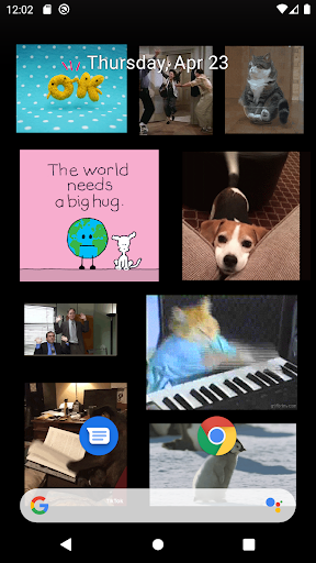 GIF Mosaic - Live wallpapers m - Image screenshot of android app
