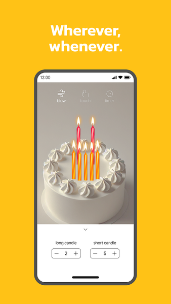 Cake Candle - عکس برنامه موبایلی اندروید