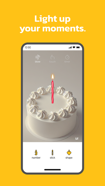 Cake Candle - عکس برنامه موبایلی اندروید