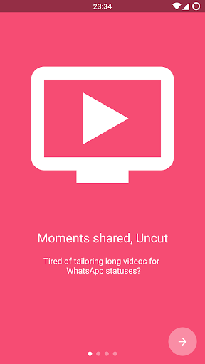 30 Sec - Split videos for Whatsapp Status - Image screenshot of android app