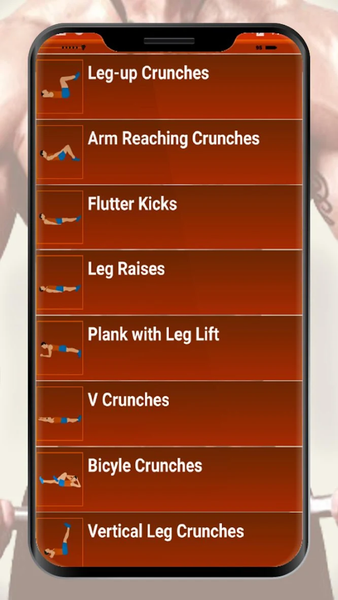 ۳۰ Days Abs Workout Fitness - عکس برنامه موبایلی اندروید