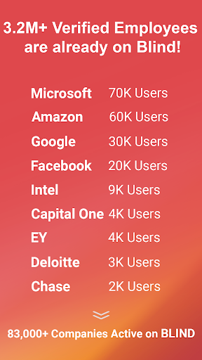 Blind - Professional Community - عکس برنامه موبایلی اندروید