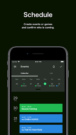 TeamHub - Manage Sports Teams - عکس برنامه موبایلی اندروید
