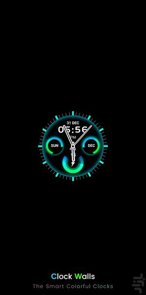 New Clock Wallpaper - Image screenshot of android app