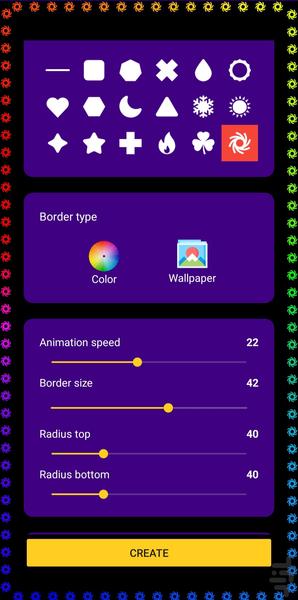 نور لبه جذاب گوشی - عکس برنامه موبایلی اندروید