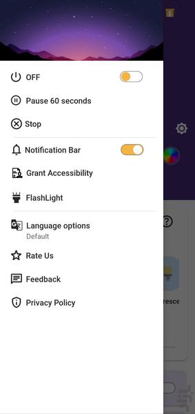 فیلتر نور آبی حرفه ای _ محافظ چشم - عکس برنامه موبایلی اندروید