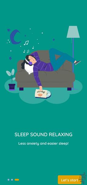 صدای خواب آرامش بخش - عکس برنامه موبایلی اندروید