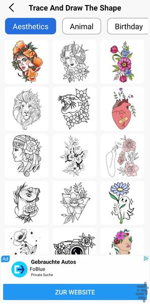 Trace And Draw The Shape - Image screenshot of android app