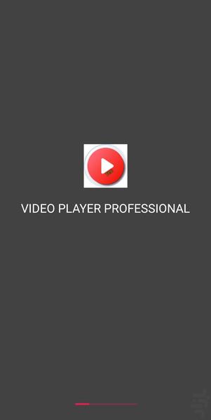 Video Player Professional - Image screenshot of android app