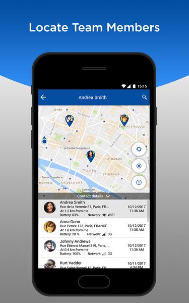 Team on the Run - Image screenshot of android app