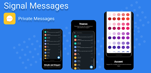 Signal Messages - Image screenshot of android app