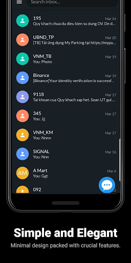 Signal Messages - Image screenshot of android app