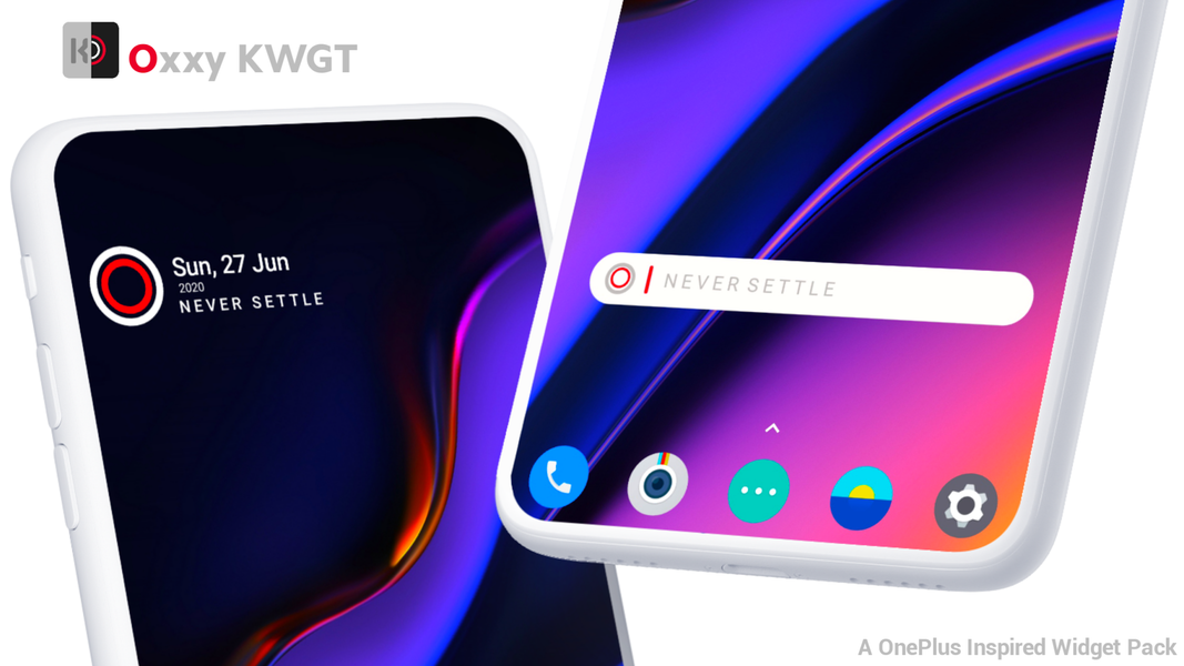 Oxxy for KWGT - Image screenshot of android app