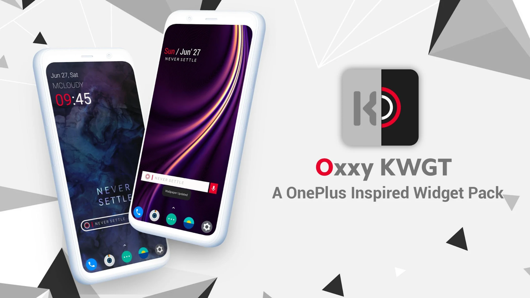 Oxxy for KWGT - Image screenshot of android app
