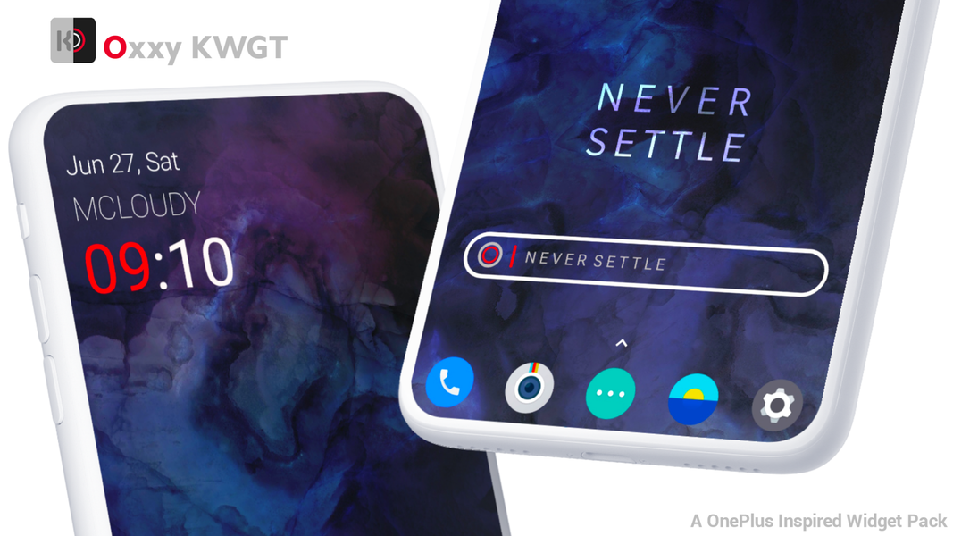 Oxxy for KWGT - Image screenshot of android app