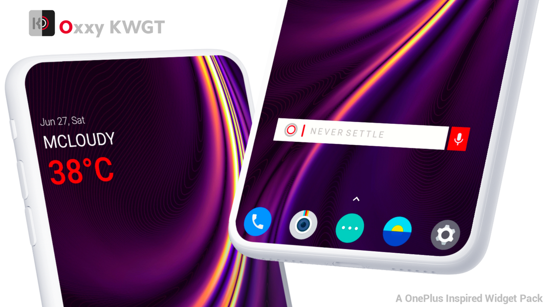 Oxxy for KWGT - Image screenshot of android app