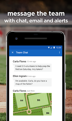 TeamSnap: manage youth sports - عکس برنامه موبایلی اندروید