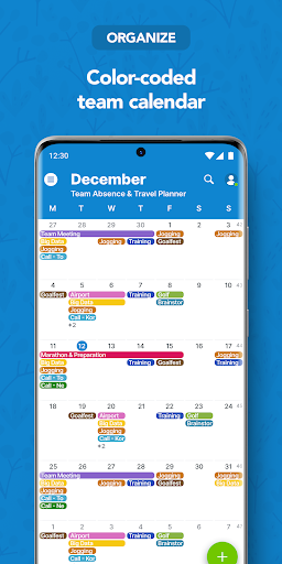 Teamup Calendar - عکس برنامه موبایلی اندروید