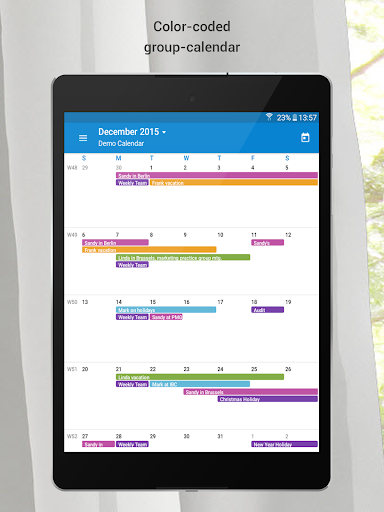 Teamup Calendar - عکس برنامه موبایلی اندروید